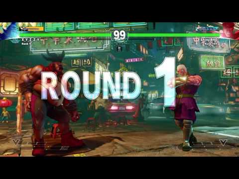 SF5 Xyzzy (Birdie) vs Shinji840(Bison)