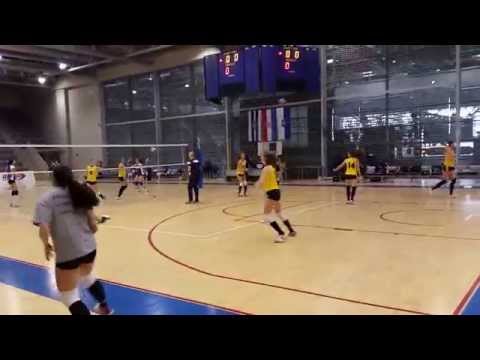 Seniorke - AOK OSIJEK vs. OK OLIMPIK zagrijavanje