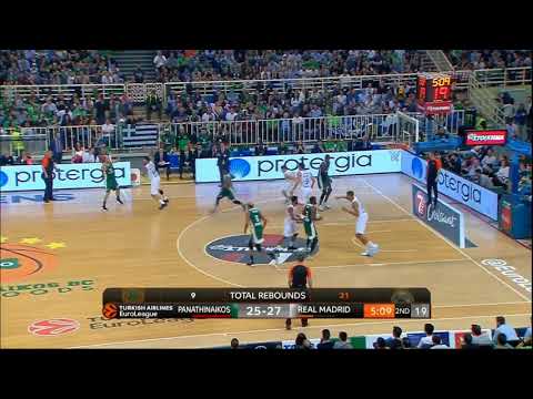 Xavi Pascual: Zipper Pick and Roll (Panathinaikos-Real Madrid)