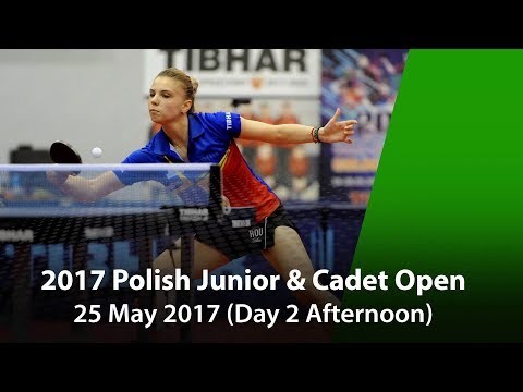 2017 ITTF Polish Junior & Cadet Open - Day 2 (Afternoon)
