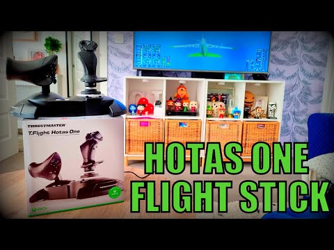 Thrustmaster T.Flight Hotas One Flight Stick Unboxing & Test With Flight Simulator 2020