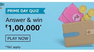 Amazon Prime Day Quiz Answers Today | Win 100000 Amazon Pay Balance | 23 July 2020 | DOWNLOAD THIS VIDEO IN MP3, M4A, WEBM, MP4, 3GP ETC