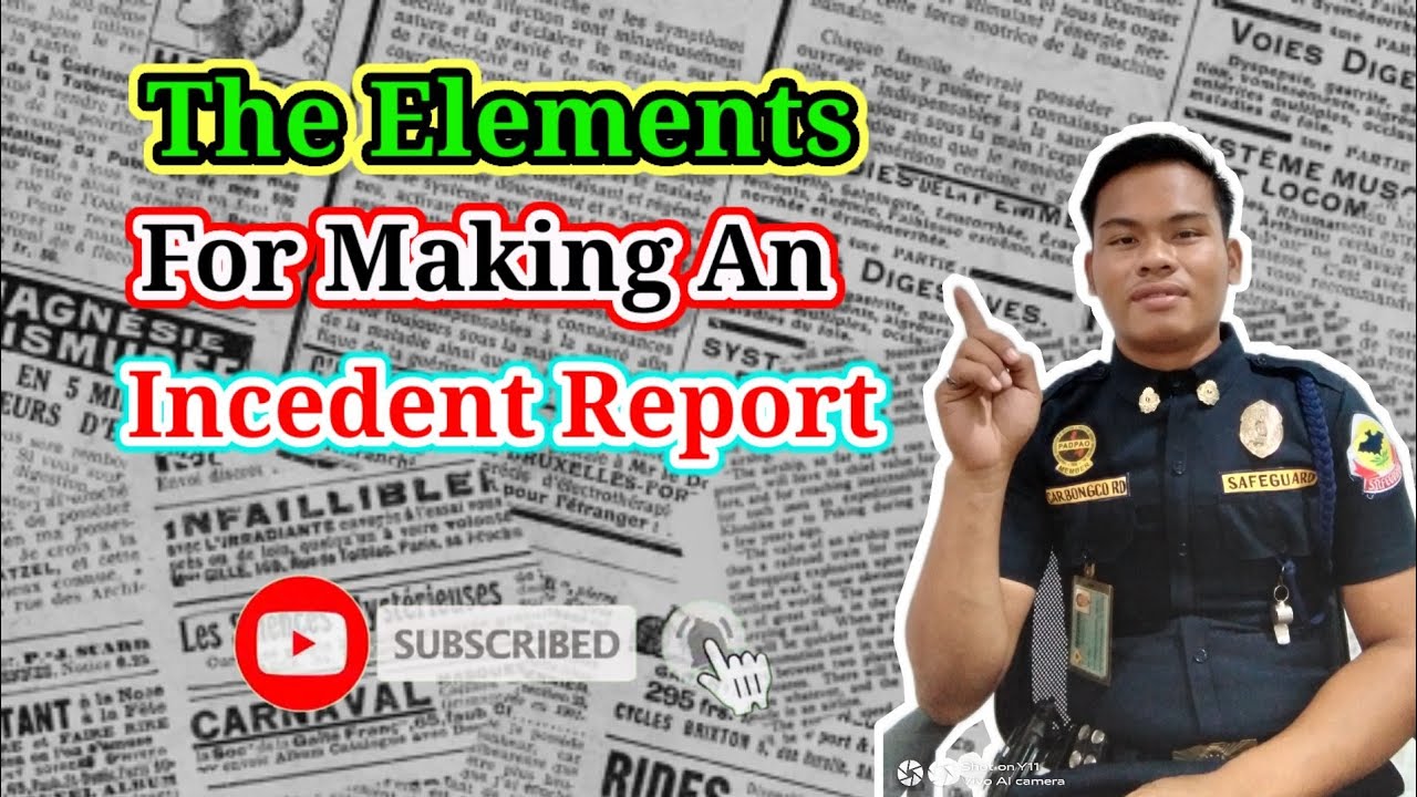 Putar video TUTORIAL: INCEDENT REPORT sekarang TUTORIAL: INCEDENT REPORT