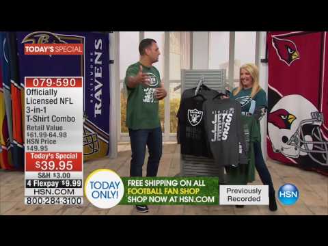 HSN | Football Fan Shop Season Kick Off 09.04.2016 - 04 AM