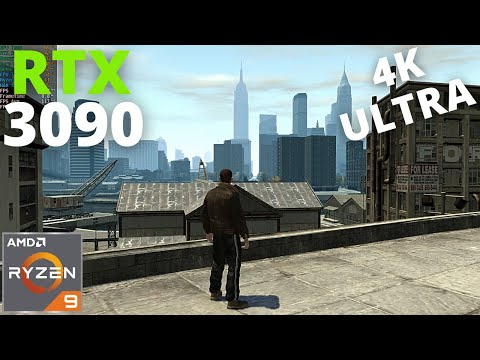 GTA 4: RTX 3090 + Ryzen 9 5950X | 4K Gameplay | Max Settings