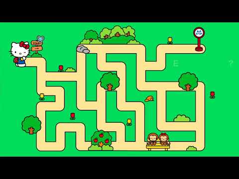 Jogo: Ajude a Hello Kitty a chegar na escola