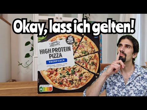 Wirklich "besser" als andere? LIDL Thunfisch High Protein Pizza