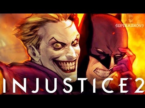 Legendary Joker Does The Impossible To Batman! - Injustice 2 "The Joker" Legendary Gear Gameplay