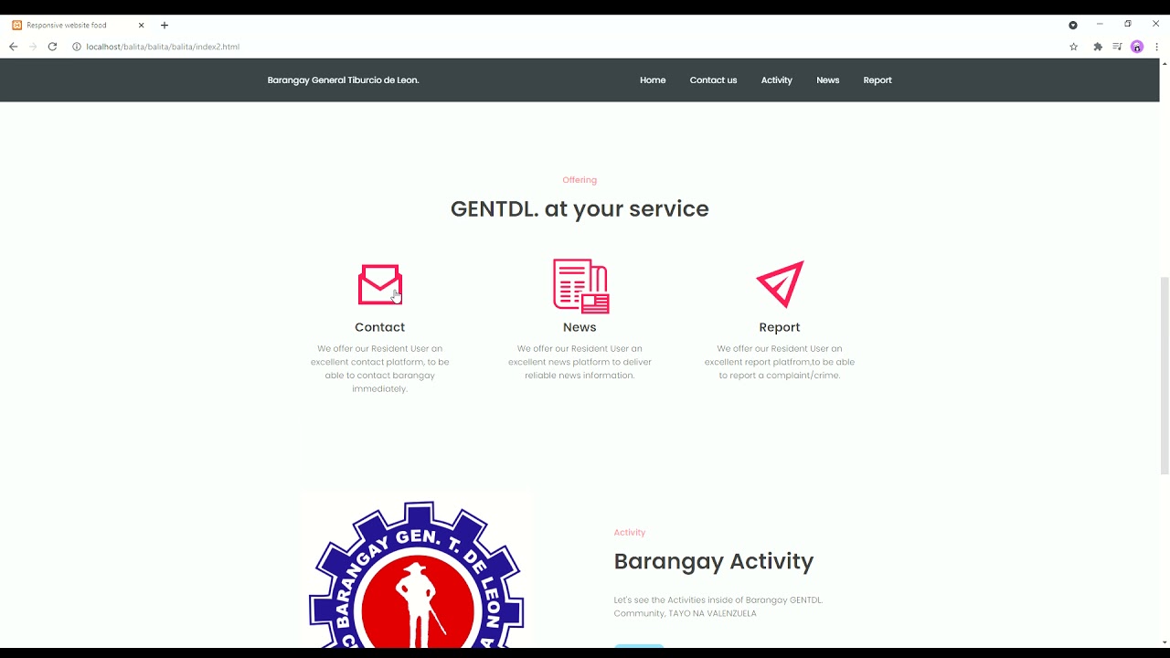 OLFU-SIAA312: Web-based: Barangay News Information and Report Management System (Survey Video)