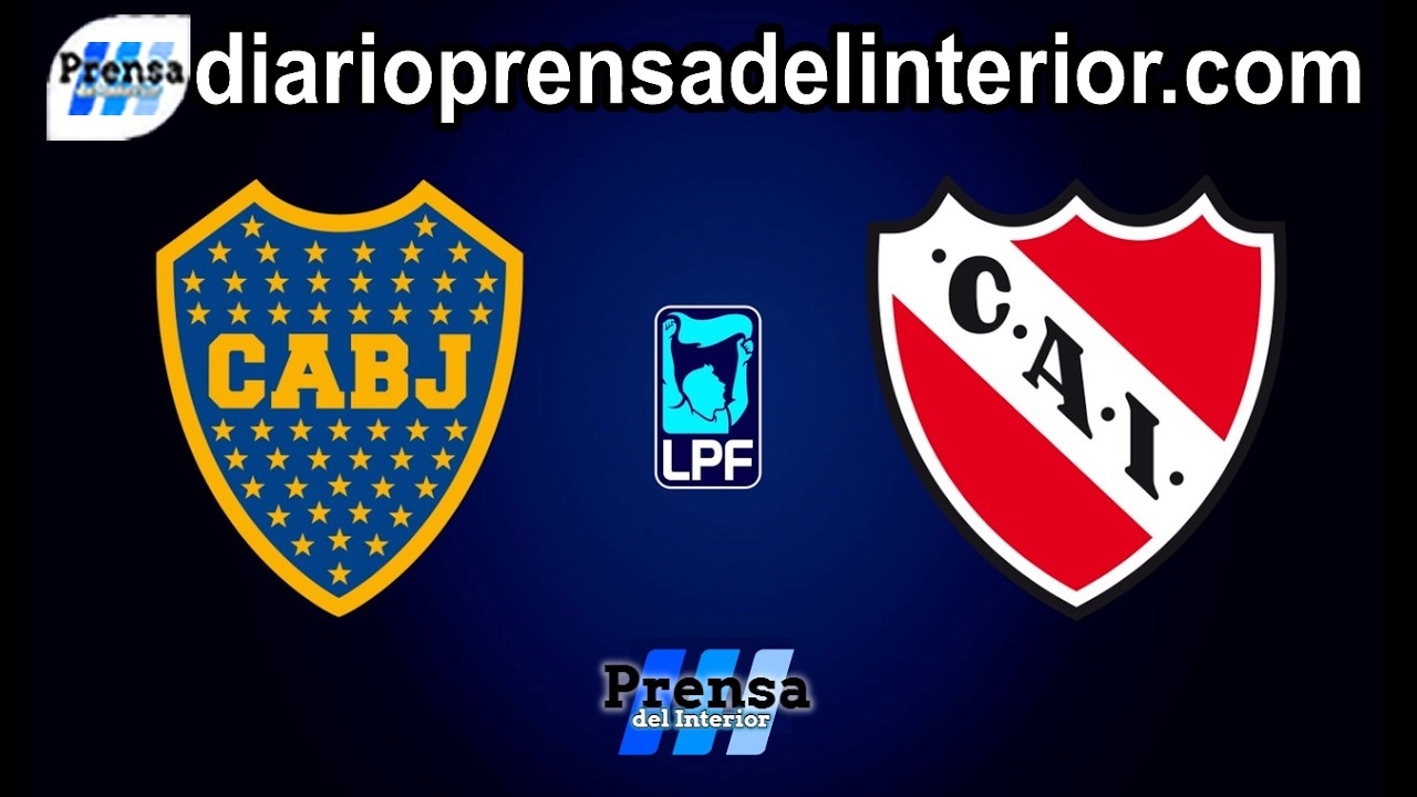 BOCA JUNIORS Vs. INDEPENDIENTE EN VIVO | Torneo Apertura 2026 | Fecha 14