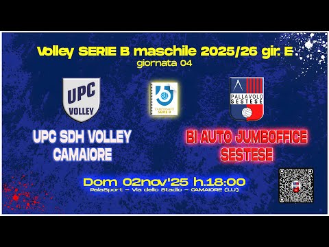 Volley [B] UPC SDH Volley Camaiore -  BI-AUTO JUMBOFFICE SESTESE