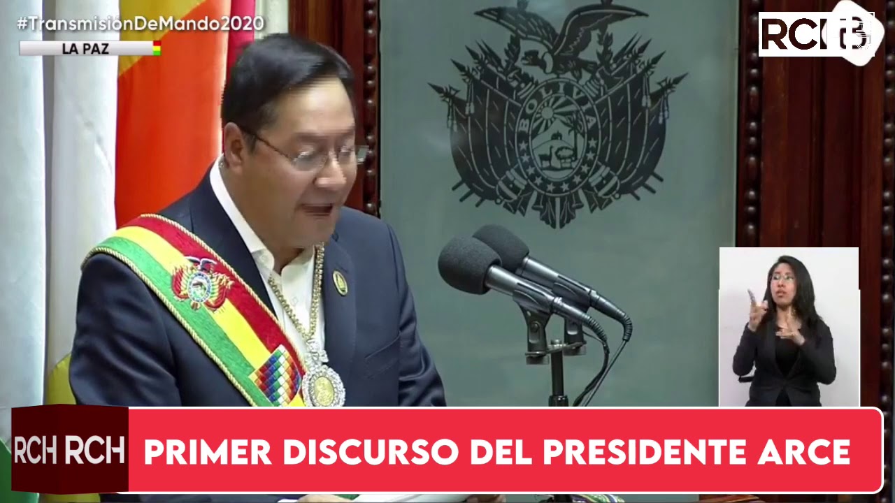 Luis Arce assume a Presidência da Bolívia