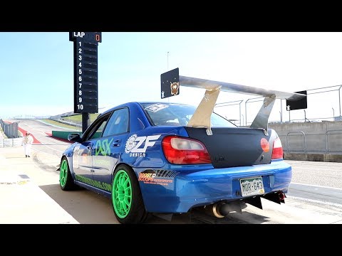 Super Lap Battle 2019 COTA - Racecars Rolling out! - Group 3