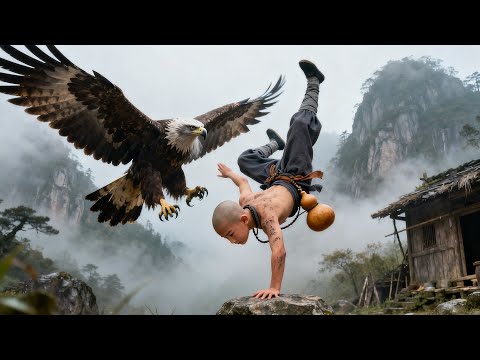 Armless boy saved by a divine eagle, masters supreme sword and becomes unbeatable!