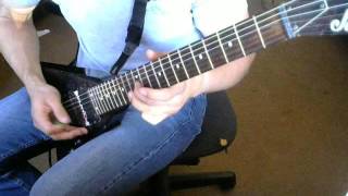 Pestilence - Land of tears guitar cover