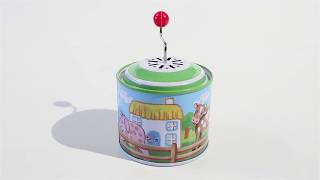 Hrací skříňka s melodií Old McDonald