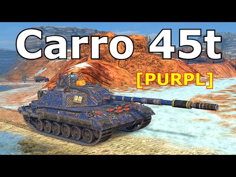 Carro da Combattimento 45t - 5 Kills • 8,7K DMG • WoT Blitz