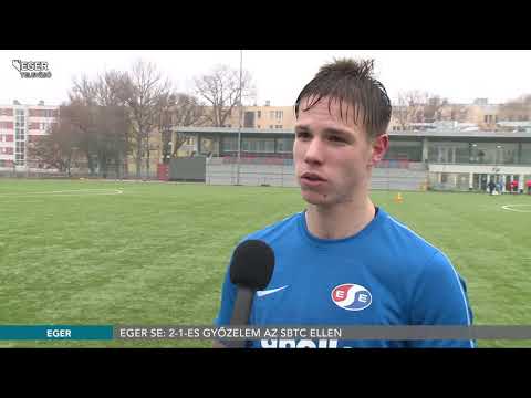 Eger SE: 2-1-es győzelem az SBTC ellen - 2021.02.04.