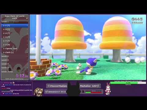 Super Mario 3D World 100% Speedrun - 7:52:25