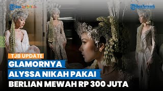 Dibalut Berlian Rp 300 Juta, Penampilan Mewah Alyssa Daguise saat Akad Nikah Curi Perhatian
