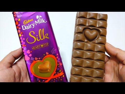 Cadbury Dairy Milk Silk HEART ❤️ POP 2021 Edition | Valentine Special Cadbury Dairy Milk Chocolate 😍