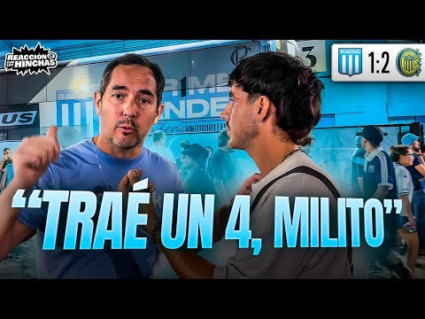 FAN REACTION / RACING 1-2 ROSARIO CENTRAL