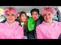 PRANKING MY FRIENDS WITH MY NEW HAIR!!