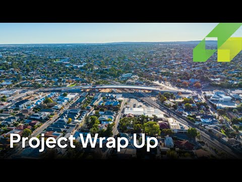 Ovingham  Level Crossing Removal Project - first traffic milestone.