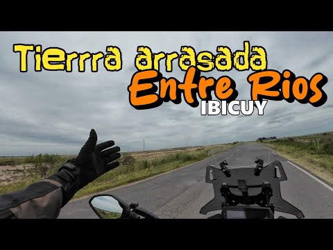 TIERRA de ARENA! camino a IBICUY ! #viajes #entrerios #voge525dsx #pueblo #historias