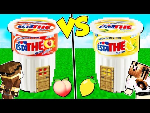 CASA THE ALLA PESCA contro CASA THE AL LIMONE su MINECRAFT!!