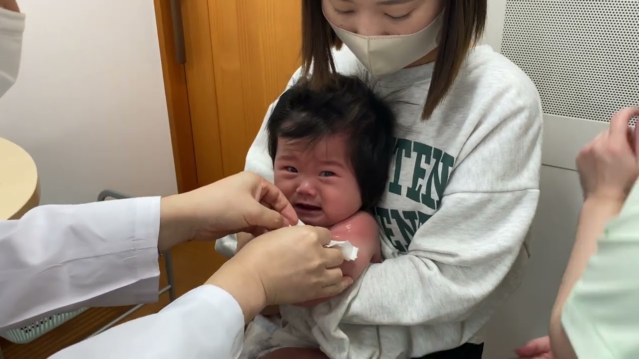 生後5ヶ月のBCG予防接種