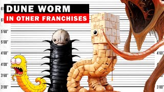 What If the Dune Worm Appeared in Other Movies, TV Shows, Cartoons and Games? How it will look like?