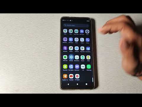 How to uninstall apps in Moto G52 , apps setting