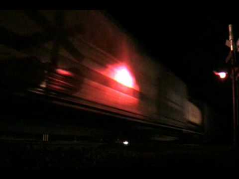 Midnight Freight Train at Pura Pura - Australian Trains, Victoria