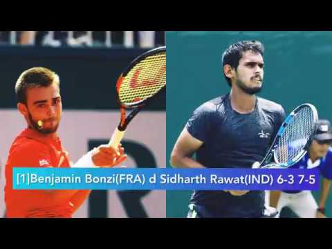 ATP Potchefstroom Challenger R2: Sidharth Rawat Vs Benjamin Bonzi