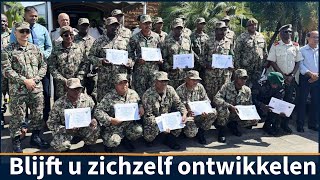 Certificaatuitreiking Groepscommandantcursus NL I SUN WEB TV I