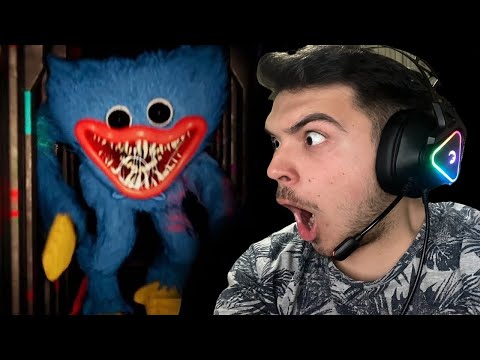 POPPY PLAYTİME FABRİKASINA GİTTİK! HUGGY WUGGY ORDAYDI!! - Poppy Playtime