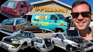 Surprising and Rare Finds at U-Pull & Pay Pittsburgh Junkyard! August 2025