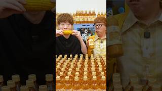 ヒカキンが作ったコーン茶食べてみた🌽🌽 #セイキン #ヒカキン #ONICHA