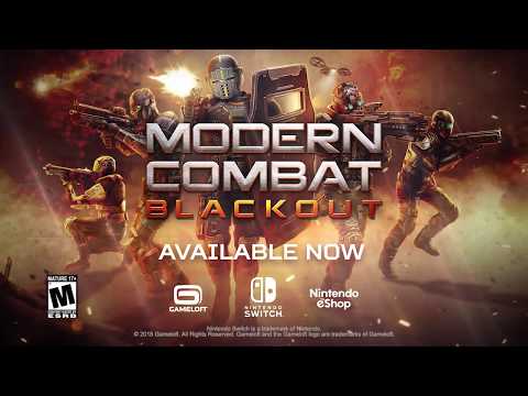 Modern Combat Blackout on the Nintendo Switch