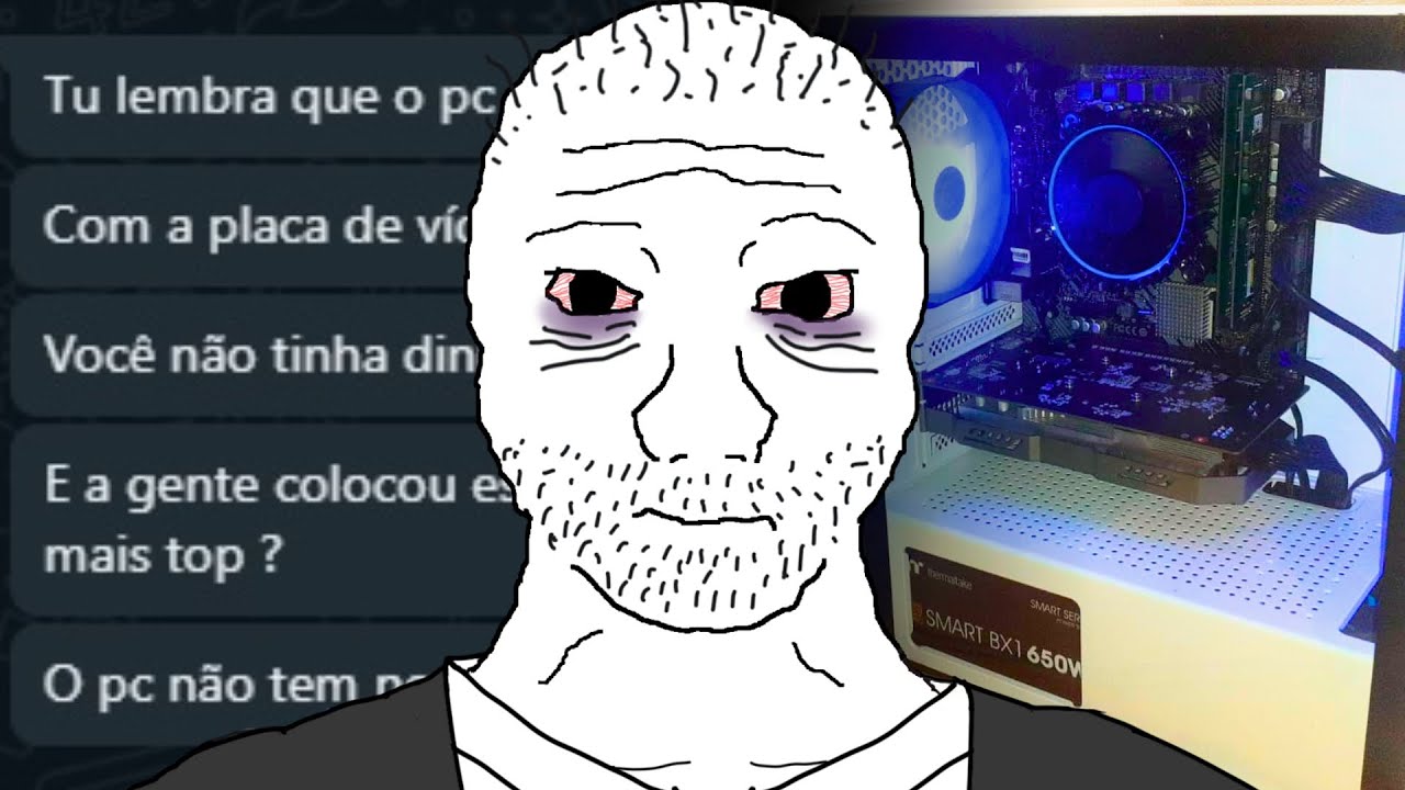 FOI COMPRAR UM PC GAMER E TOMOU UM GOLPE...