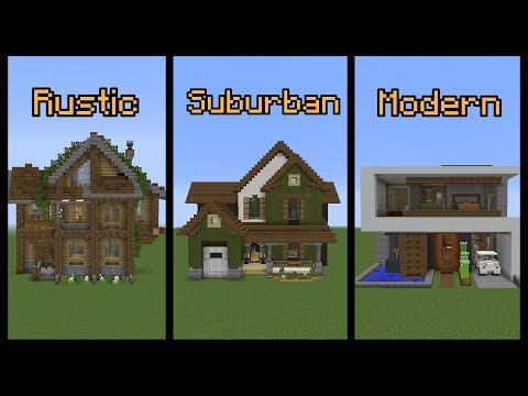 Minecraft Build School: Building Different Styles