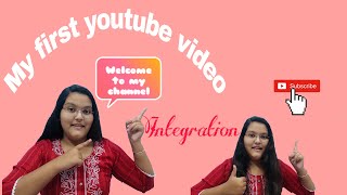 MY FIRST YOUTUBE VIDEO🥳 ||  Introducing my youtube channel || Intro video || Bong bubble🥰