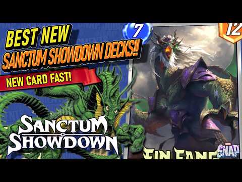 BEST Sanctum Showdown Decks! FREE New Card Fast! Marvel Snap