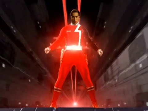 Power Ranger SPD | Sky se transforma en el ranger rojo para luchar contra Mirloc