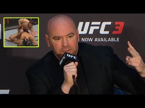 Dana White Reacts to Khabib Nurmagomedov win vs Al Iaquinta at UFC 223
