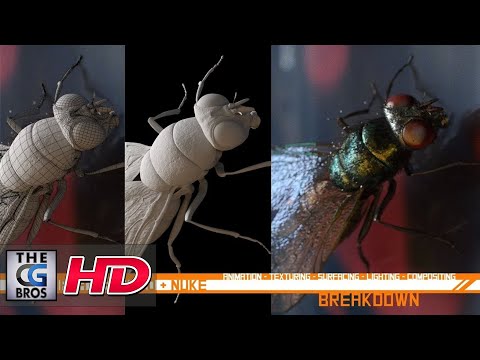 CGI 3D Breakdown : "The Fly" - by Giulio Tonini