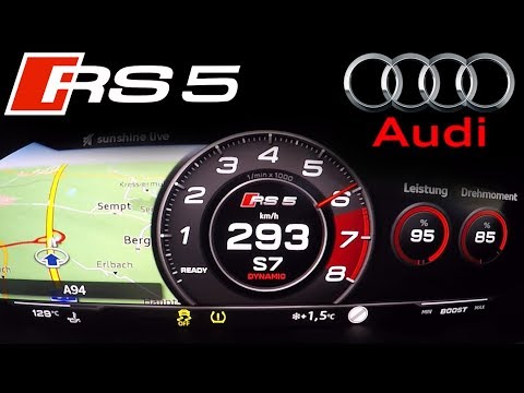 FAST! 2018 Audi RS5 (0-290 km/h) TOP SPEED, Acceleration TEST✔