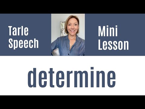 How to Pronounce DETERMINE - #SHORTS Quick English Pronunciation Mini Lesson