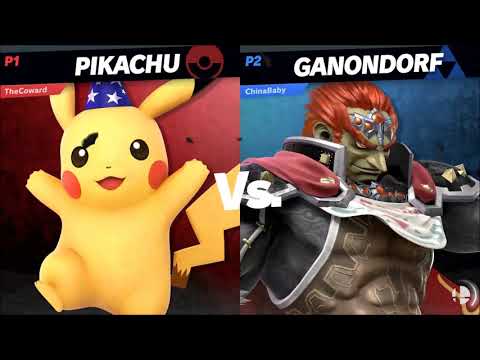 Mega Drive 15 SSBU - TheCoward (Pikachu) vs ChinaBaby (Ganondorf) - Winner's Bracket